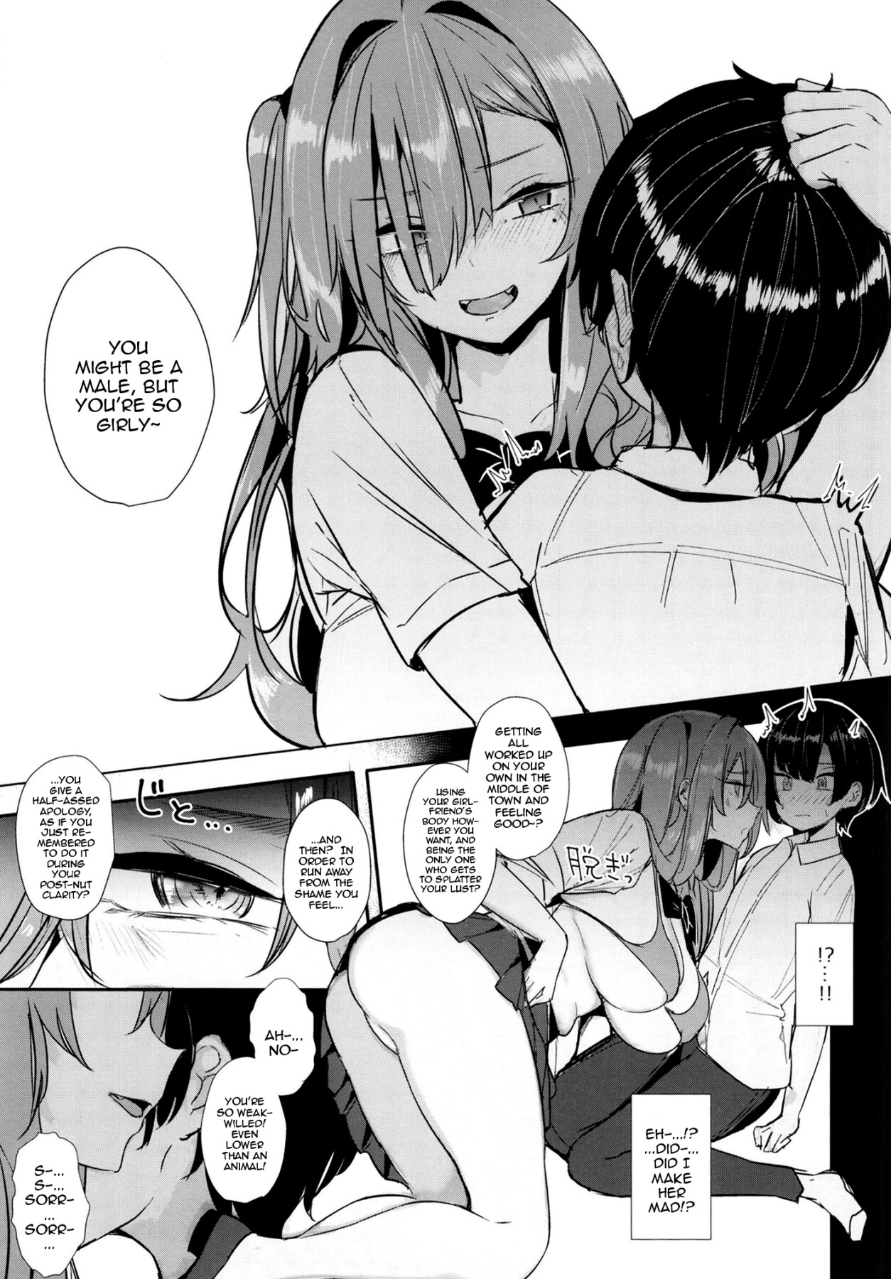 Hentai Manga Comic-A Girlfriend That's Like a Large-Breed Dog-Read-8